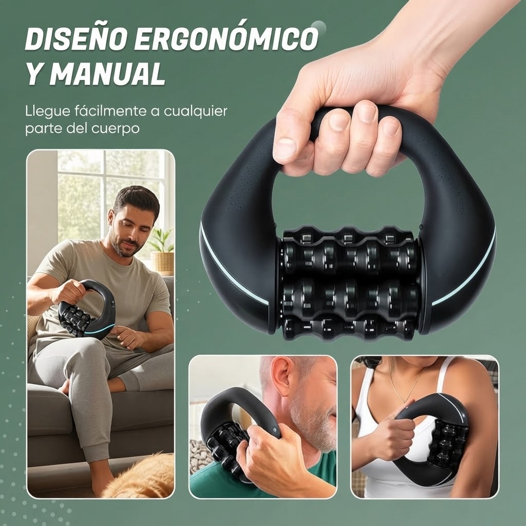 Essenza Pro Roller™ - Alivia la tensión, acelera la recuperación y relaja los músculos en profundidad.