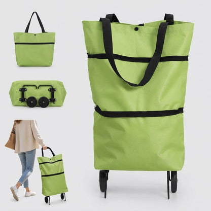 FlexiBag™ - Bolsa de Compra Plegable con Ruedas